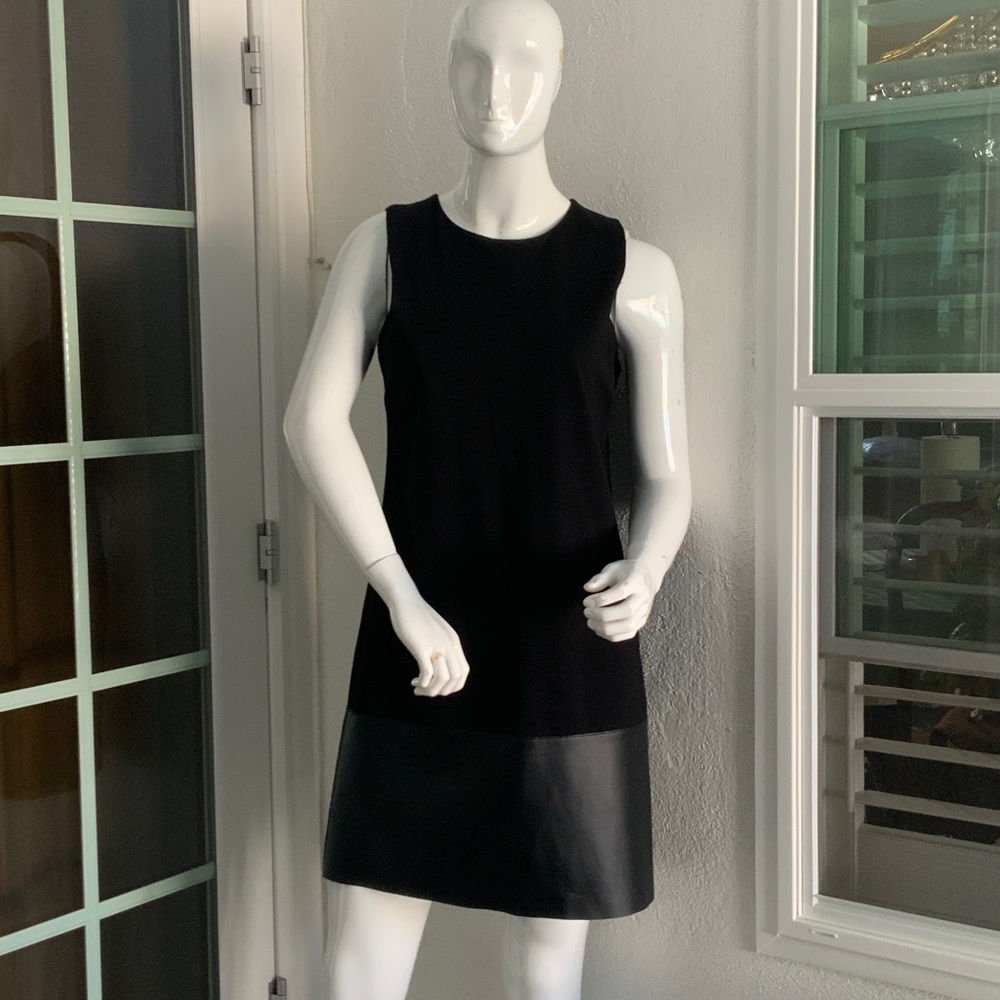 Bar III Black Sleeveless Mini Dress